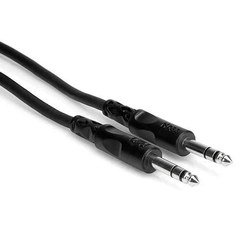 Hosa Stereo 1/4'' Male Phone to 1/4'' Male Phone TRS Cable - 10' at PROCAM | procam.com