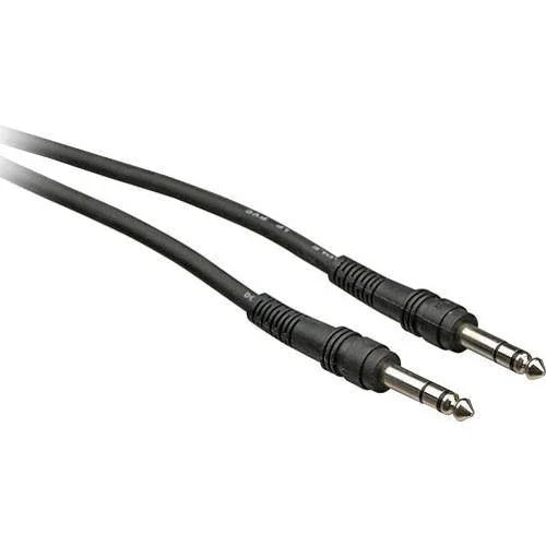 Hosa Stereo 1/4'' Male Phone to 1/4'' Male Phone TRS Cable - 5' at PROCAM | procam.com