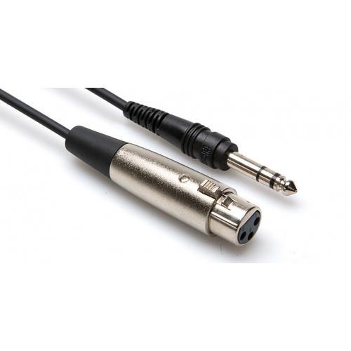Hosa Stereo 1/4'' Male to 3-Pin XLR Female Interconnect Cable - 10 | PROCAM