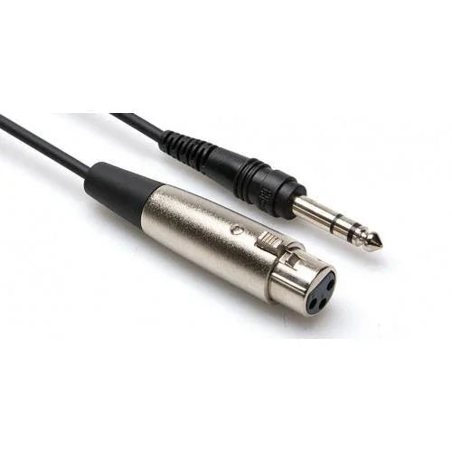 Hosa Stereo 1/4'' Male to 3-Pin XLR Female Interconnect Cable - 10 at PROCAM | procam.com