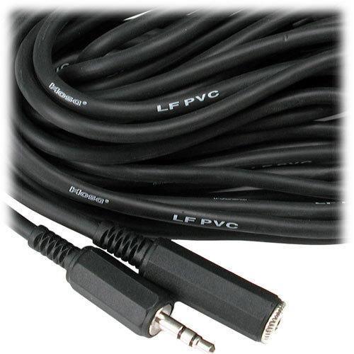 Hosa Stereo Mini Male to Stereo Mini Female Cable - 25' (7.62 m) at PROCAM | procam.com