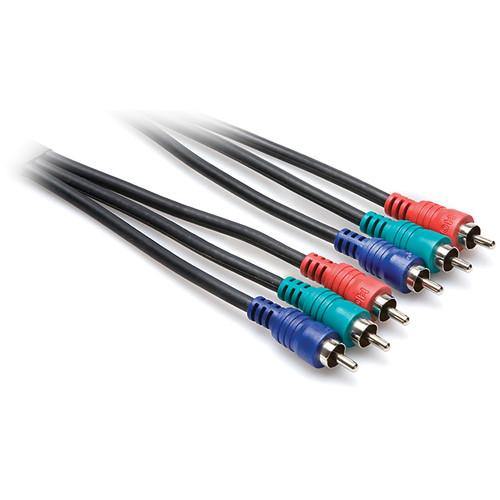 Hosa VCC-300.5 Component Video Cable, Triple RCA to Triple RCA (1.64') | PROCAM