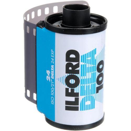 Ilford Delta 100 Professional Black and White Negative Film (35mm Roll Film, 24 Exposures) | PROCAM