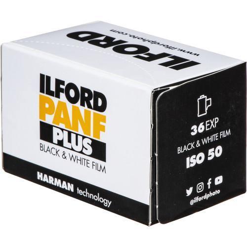Ilford Pan F Plus Black and White Negative Film (35mm Roll Film, 36 Exposures) at PROCAM | procam.com