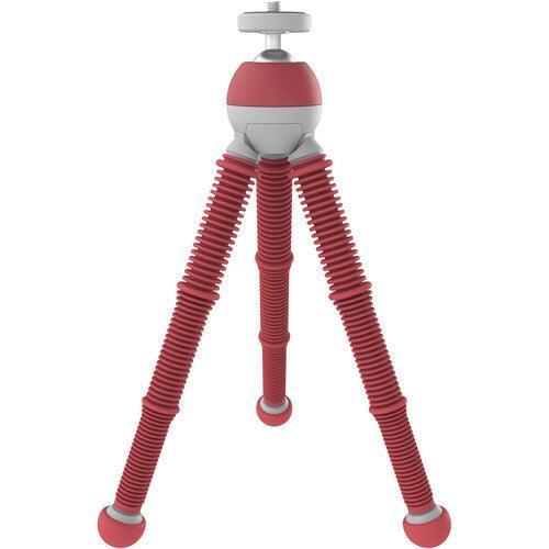 JOBY Podzilla Medium Tabletop Tripod Kit (Red) at PROCAM | procam.com