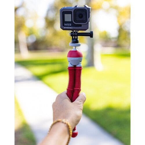 JOBY Podzilla Medium Tabletop Tripod Kit (Red) at PROCAM | procam.com