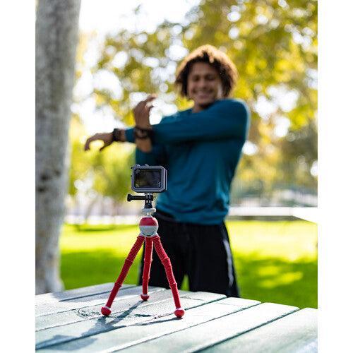 JOBY Podzilla Medium Tabletop Tripod Kit (Red) at PROCAM | procam.com