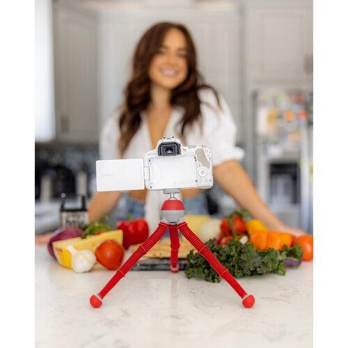 JOBY Podzilla Medium Tabletop Tripod Kit (Red) at PROCAM | procam.com