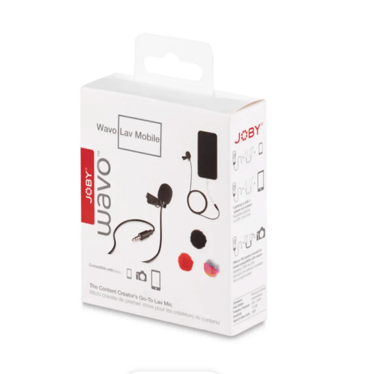JOBY Wavo LavMobile Clip-On Lapel Microphone (5.9' Cable) at PROCAM | procam.com