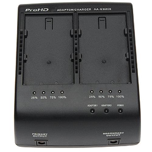JVC AA-S3602I Dual Battery Charger/AC Adaptor with LED Charge Indication | PROCAM