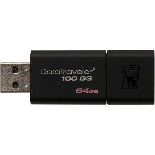 Kingston Data Traveler 100 G3 USB 3.0 Flash Drive - 64GB at PROCAM | procam.com