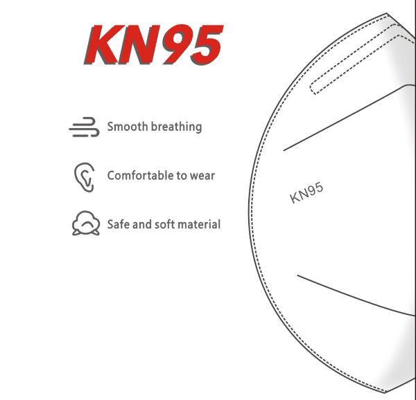 KN95 5-Layer Protective Face Mask (Non-Medical) - 50 Pack at PROCAM | procam.com