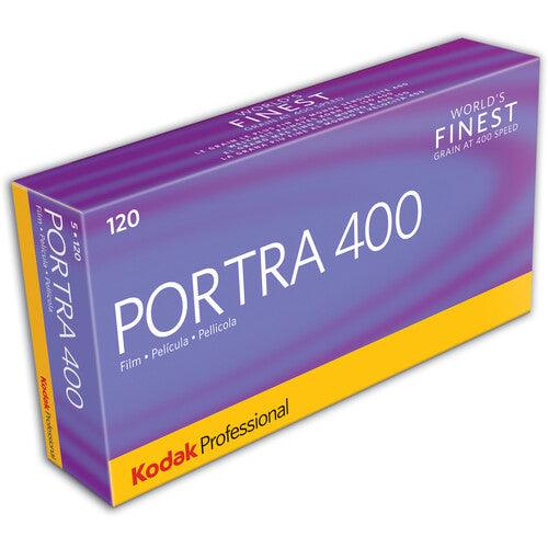 Kodak Professional Portra 400 Color Negative Film (120 Roll Film, 5-Pack) | PROCAM