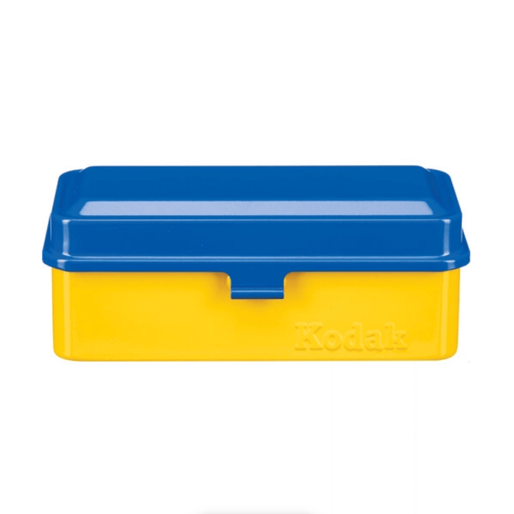 Kodak Steel 120/135mm Film Case (Blue Lid/Yellow Body) | PROCAM