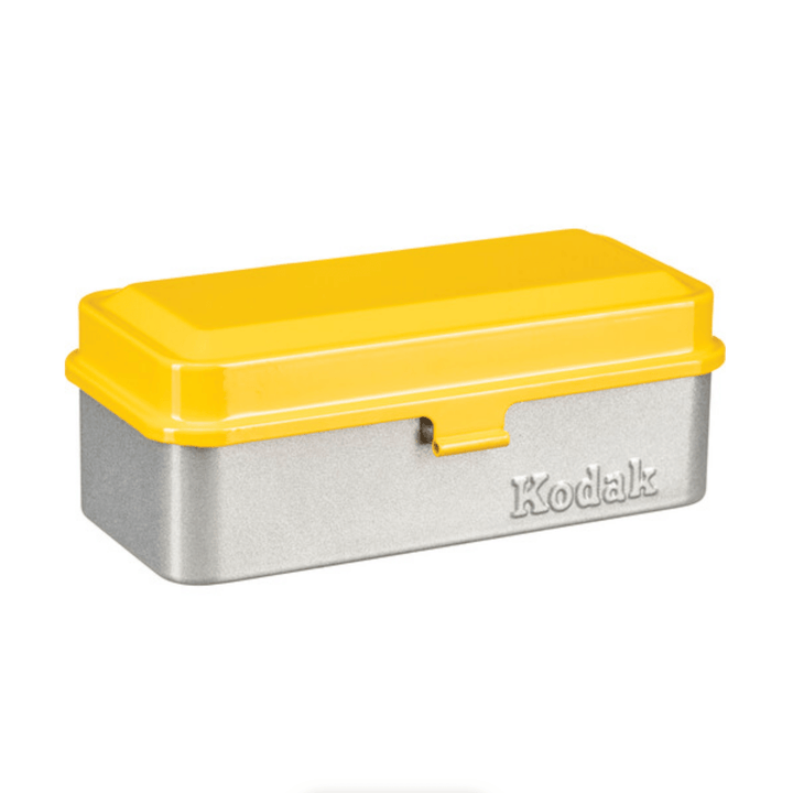 Kodak Steel 120/135mm Film Case (Yellow Lid/Silver Body) | PROCAM