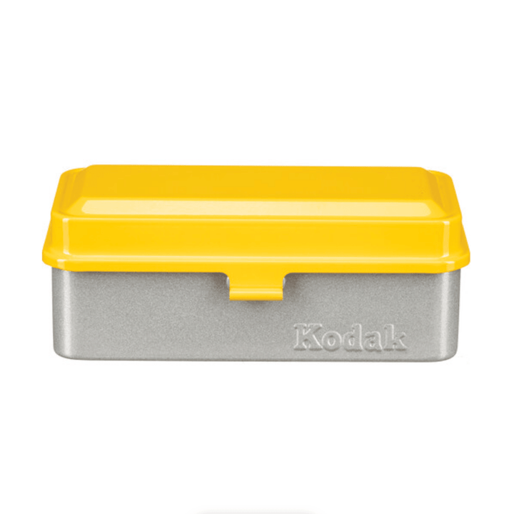 Kodak Steel 120/135mm Film Case (Yellow Lid/Silver Body) | PROCAM