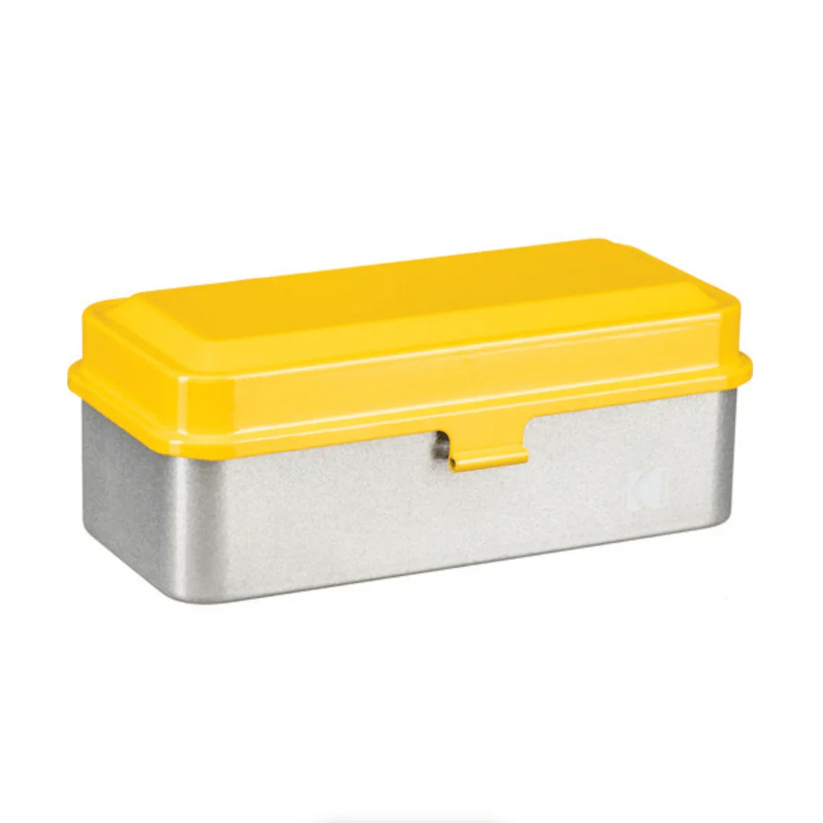 Kodak Steel 120/135mm Film Case (Yellow Lid/Silver Body) at PROCAM | procam.com