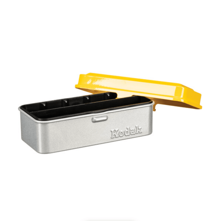 Kodak Steel 120/135mm Film Case (Yellow Lid/Silver Body) | PROCAM