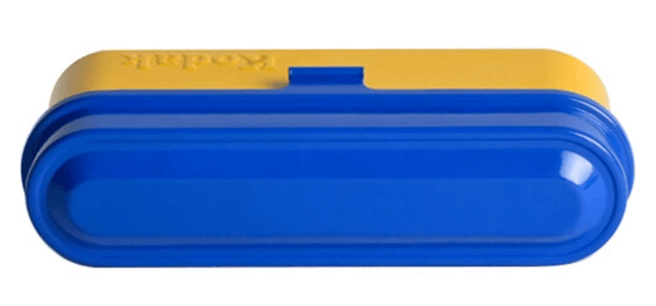 Kodak Steel 135mm Film Case (Blue Lid/Yellow Body) | PROCAM