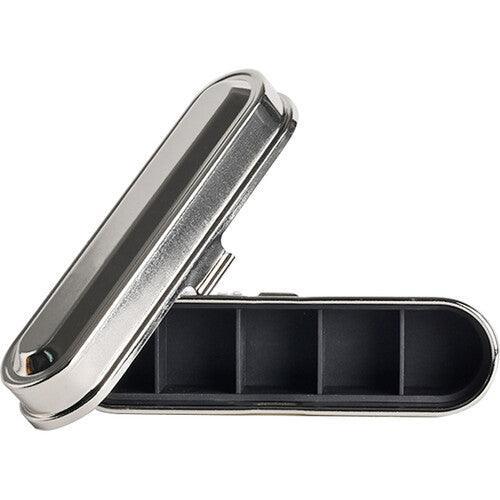 Kodak Steel 135mm Film Case (Silver Lid/Silver Body) at PROCAM | procam.com
