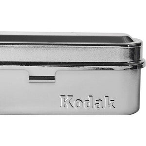 Kodak Steel 135mm Film Case (Silver Lid/Silver Body) at PROCAM | procam.com
