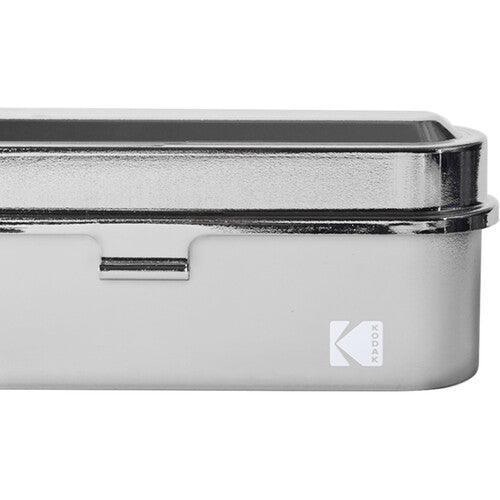 Kodak Steel 135mm Film Case (Silver Lid/Silver Body) at PROCAM | procam.com