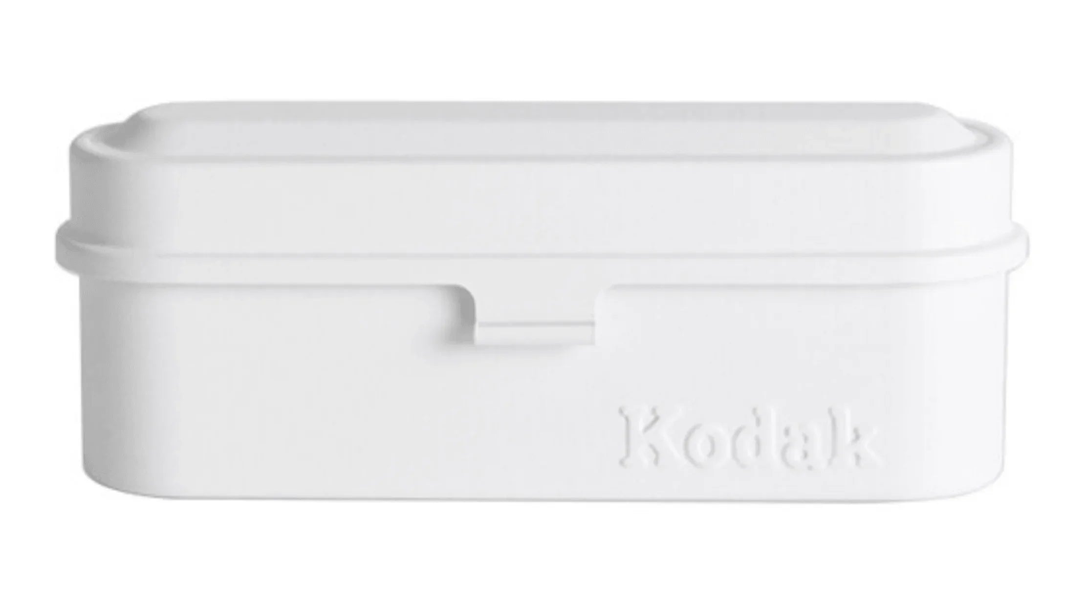 Kodak Steel 135mm Film Case (White Lid/White Body) at PROCAM | procam.com