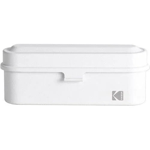 Kodak Steel 135mm Film Case (White Lid/White Body) at PROCAM | procam.com