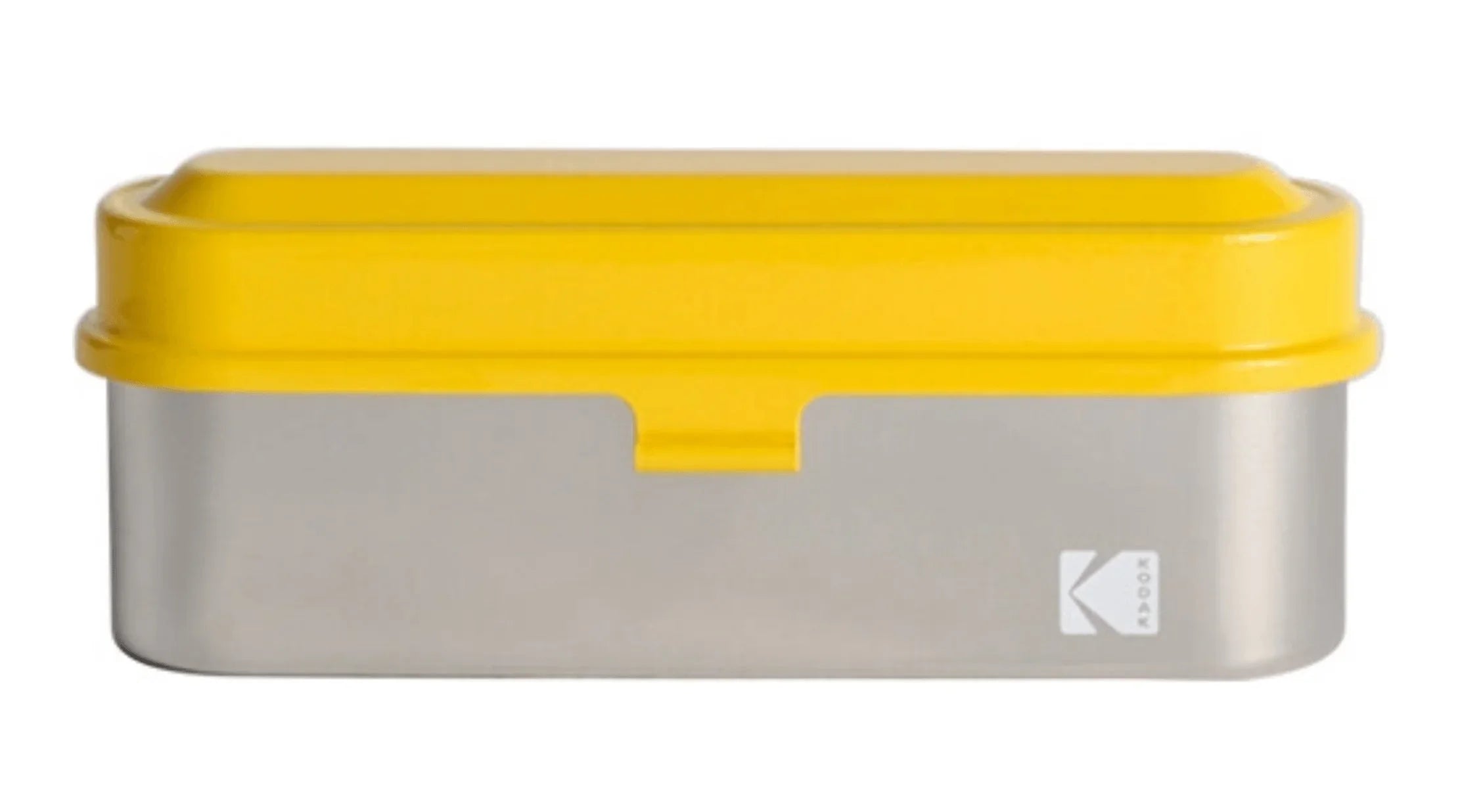 Kodak Steel 135mm Film Case (Yellow Lid/Silver Body) at PROCAM | procam.com