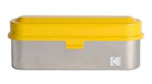 Kodak Steel 135mm Film Case (Yellow Lid/Silver Body) at PROCAM | procam.com