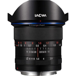 Laowa 12mm f/2.8 Zero-D Lens for Nikon F (Black) at PROCAM | procam.com