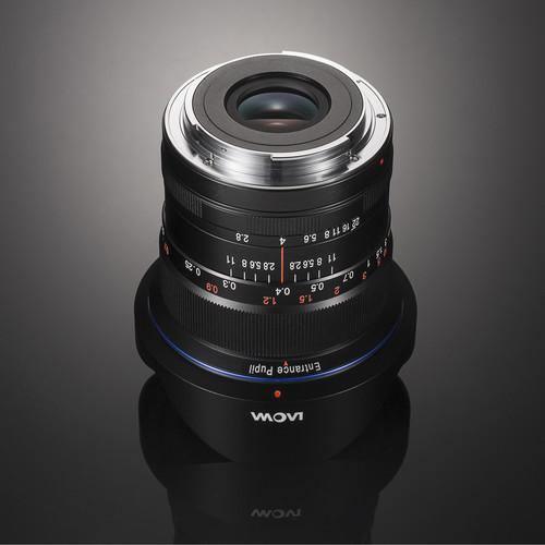 Laowa 12mm f/2.8 Zero-D Lens for Nikon F (Black) at PROCAM | procam.com