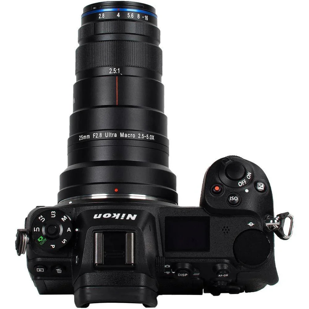 Laowa 25mm f/2.8 2.5-5X Ultra Macro Lens for Nikon Z at PROCAM | procam.com