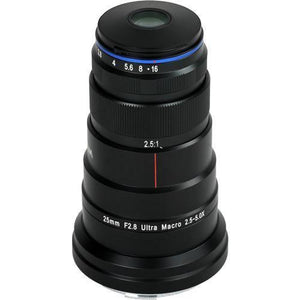 Laowa 25mm f/2.8 2.5-5X Ultra Macro Lens for Nikon Z at PROCAM | procam.com