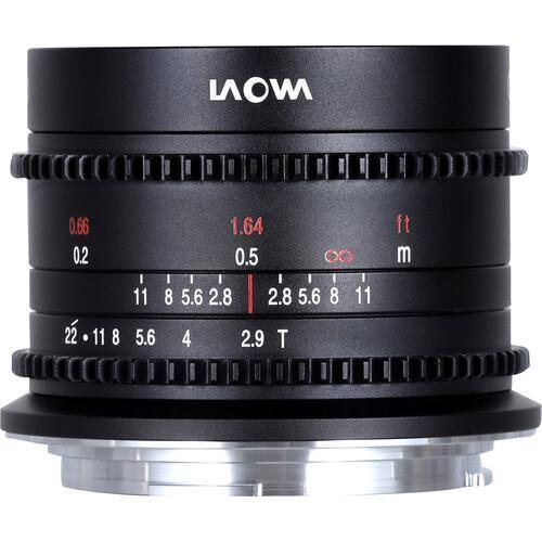 Laowa 9mm T2.9 Zero-D Cine Lens for Canon RF at PROCAM | procam.com