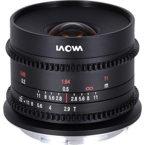 Laowa 9mm T2.9 Zero-D Cine Lens for Canon RF at PROCAM | procam.com