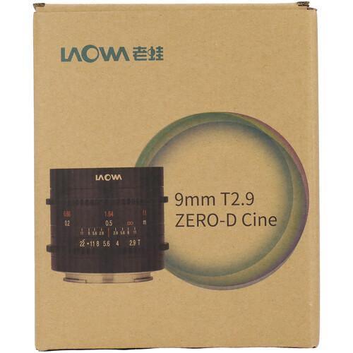 Laowa 9mm T2.9 Zero-D Cine Lens for Fuji X at PROCAM | procam.com