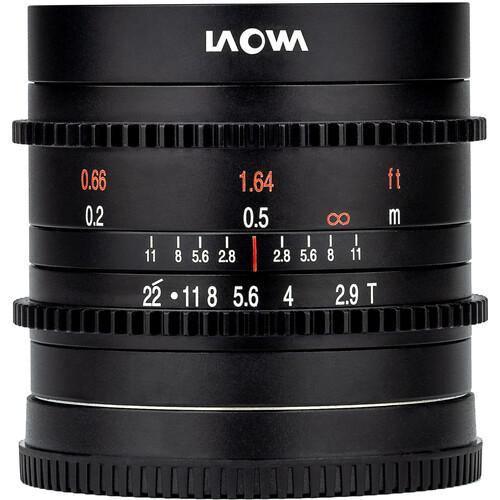 Laowa 9mm T2.9 Zero-D Cine Lens for Fuji X at PROCAM | procam.com