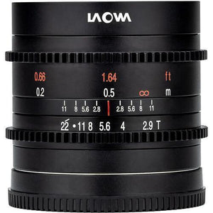 Laowa 9mm T2.9 Zero-D Cine Lens for Micro Four Thirds at PROCAM | procam.com