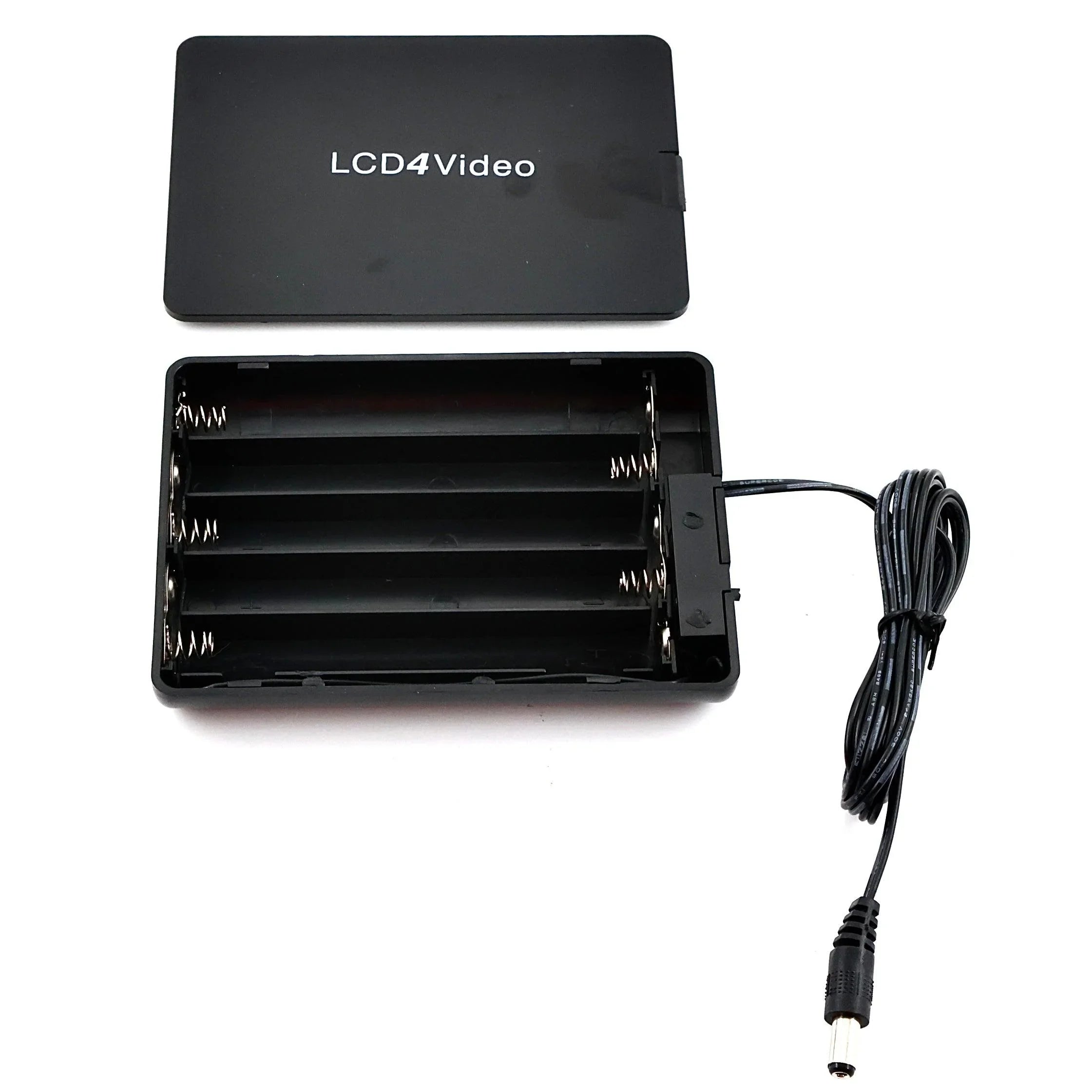 LCD4Video DIY 12V / 15V DC Battery Holder Power Supply Case with On/Off Switch at PROCAM | procam.com
