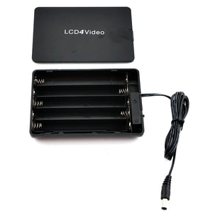 LCD4Video DIY 12V / 15V DC Battery Holder Power Supply Case with On/Off Switch at PROCAM | procam.com