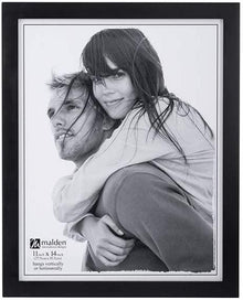 Malden 11x14 Linear Black Picture Frame