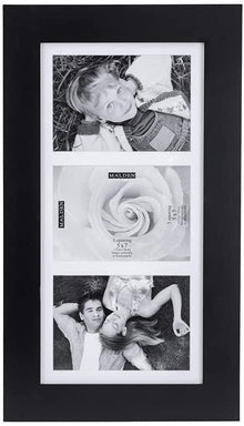 Malden 3x5x7 Manhattan Mat Collage Frame  (Black)