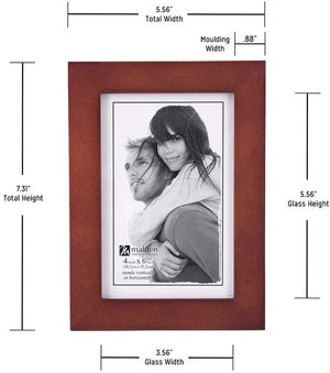 Malden 4x6 Linear Frame - Dark Walnut at PROCAM | procam.com