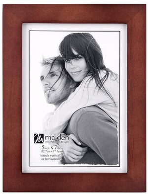 Malden 5x7 Linear Frame - Dark Walnut at PROCAM | procam.com