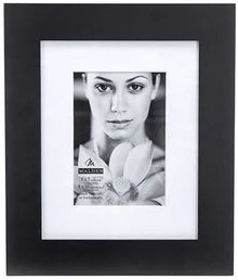 Malden 5x7/8x10 Matted Picture Frame - Black
