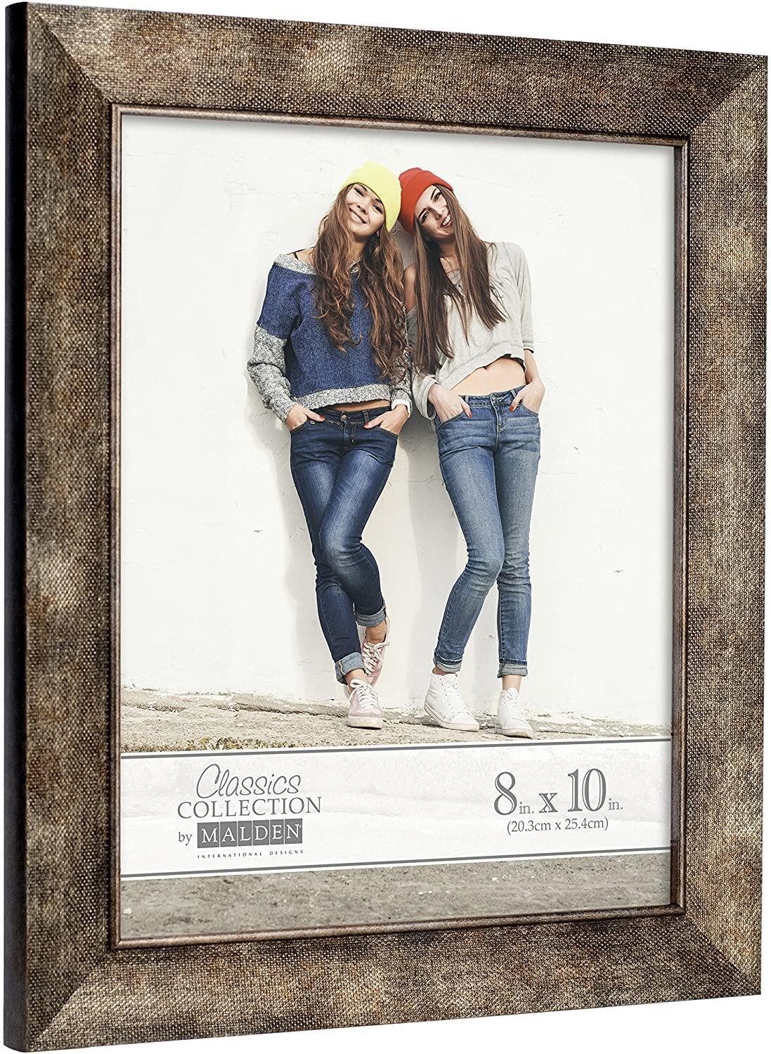 Malden 8x10 Bronze Texture Frame at PROCAM | procam.com
