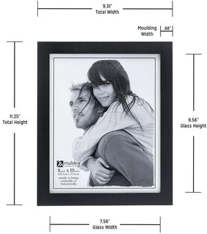 Malden 8x10 Linear Frame - Black at PROCAM | procam.com