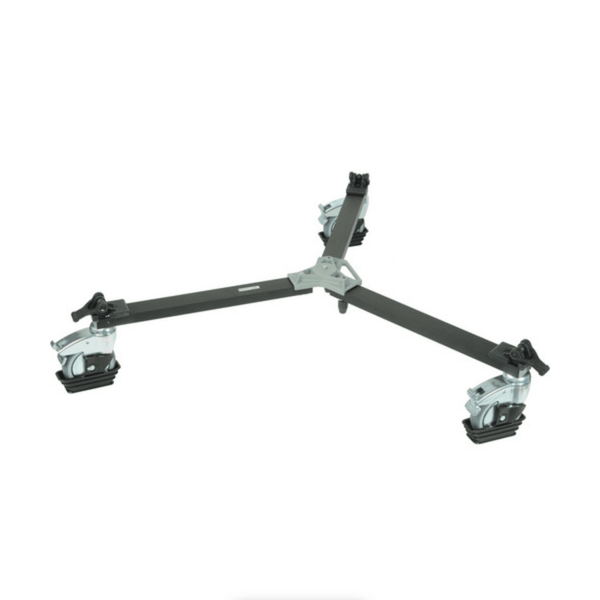 Manfrotto 114MV Cine/Video Dolly for Tripods with Spiked Feet | PROCAM