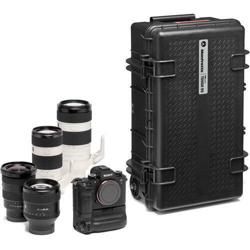 Manfrotto Pro Light Reloader Tough-55 High Lid Wheeled Hard Case with Foam Insert at PROCAM | procam.com